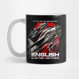 English Electric Lightning  RAF Supersonic Fighter Mug